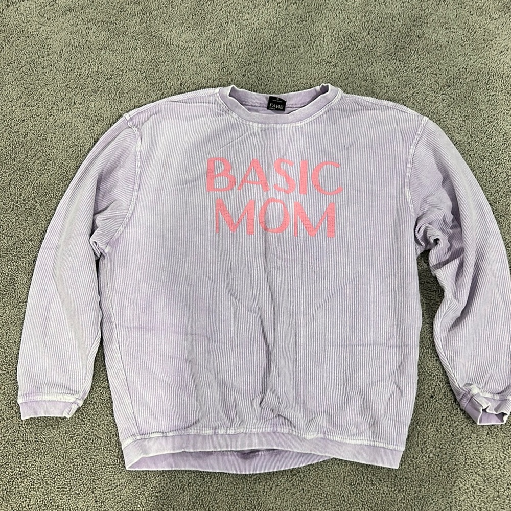 Pink Lily corded sweatshirt